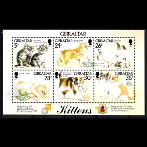 Gibraltar postfrisk AFA 786-791