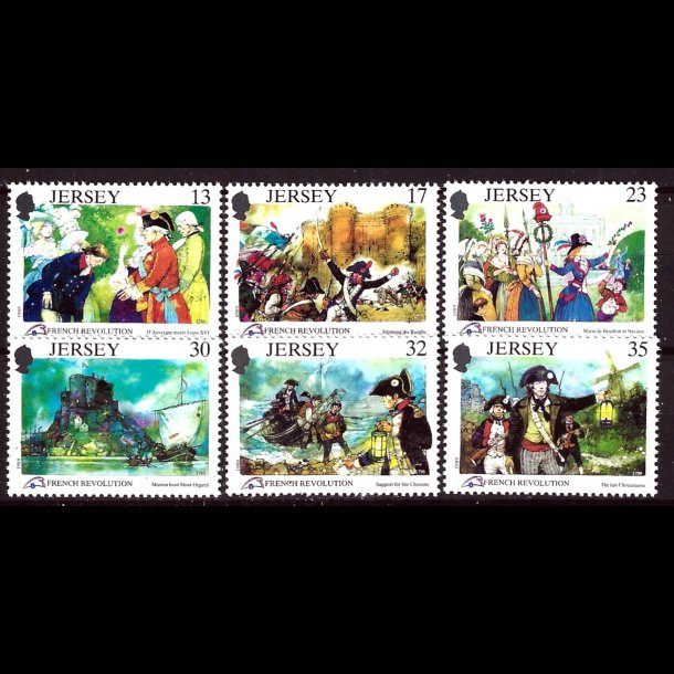 Jersey postfrisk AFA 475-480