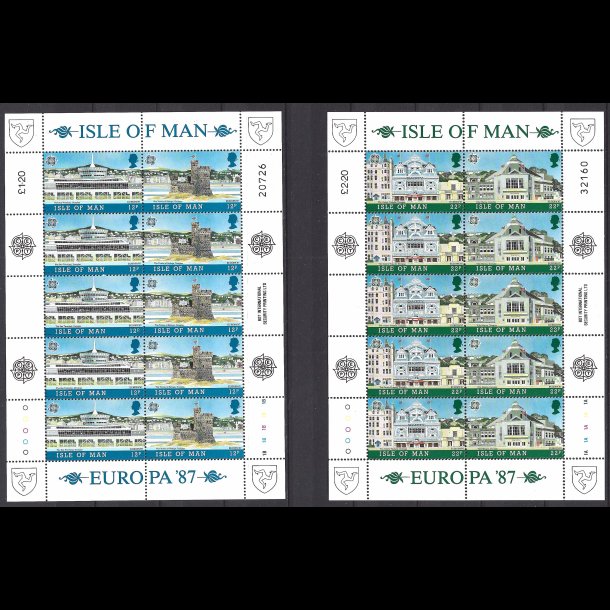 �en Man postfrisk AFA 324-327 ark