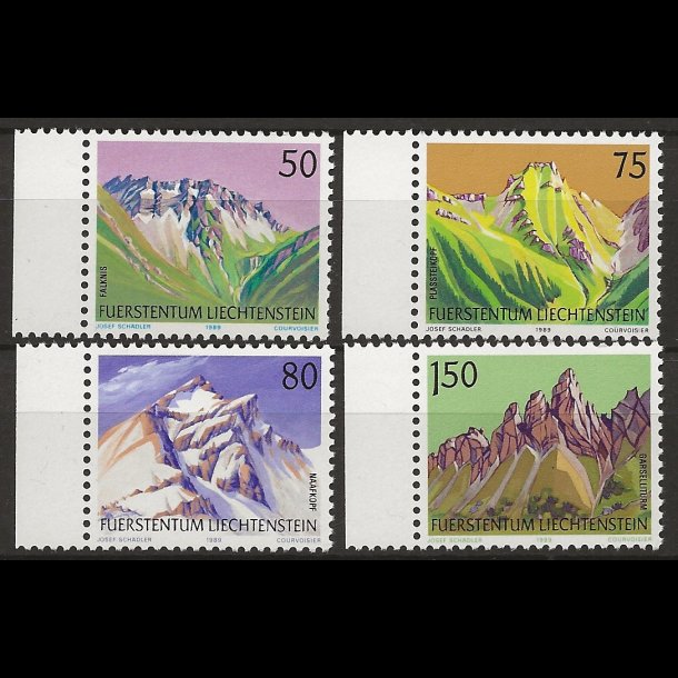 Liechtenstein postfrisk AFA nr. 964-967