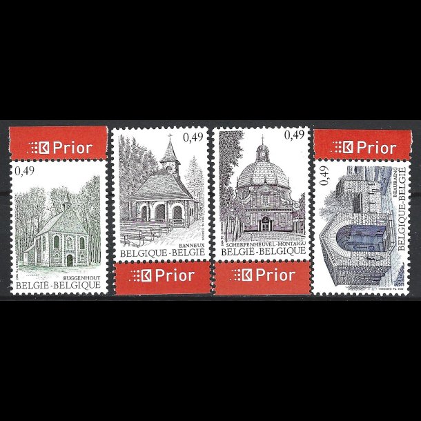 Belgien postfrisk AFA 3318-3321