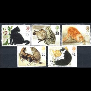 England postfrisk AFA 1707-1711