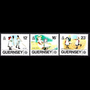 Guernsey postfrisk AFA 441-443