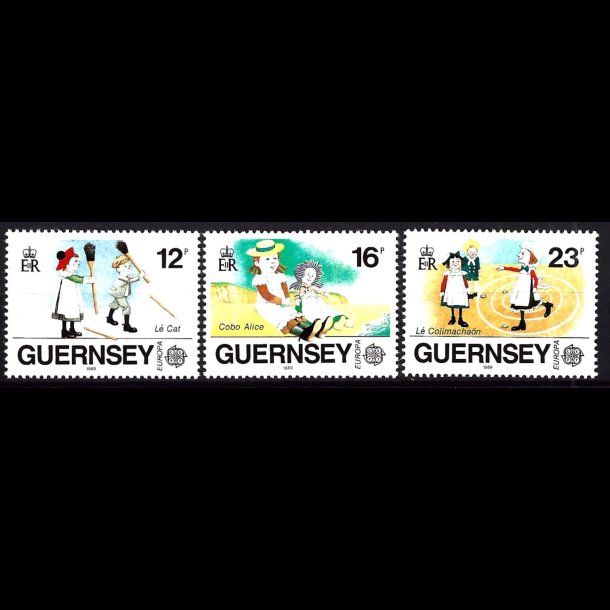 Guernsey postfrisk AFA 441-443