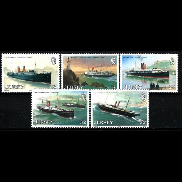 Jersey postfrisk AFA 481-485