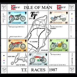 �en Man postfrisk AFA 328-332 miniark