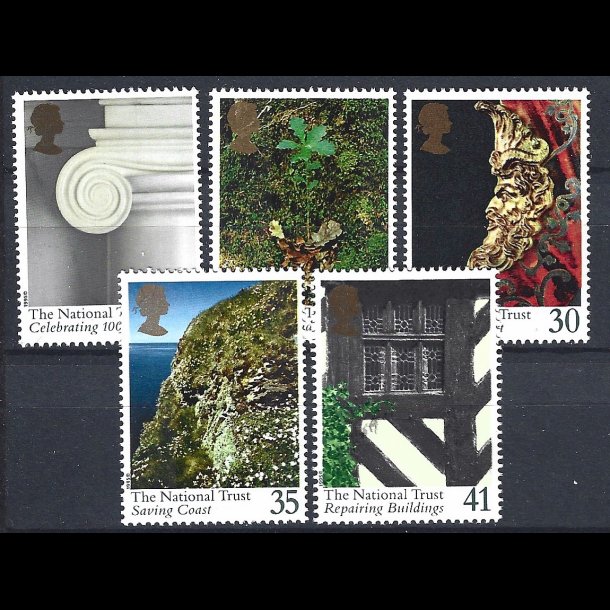 England postfrisk AFA 1727-1731