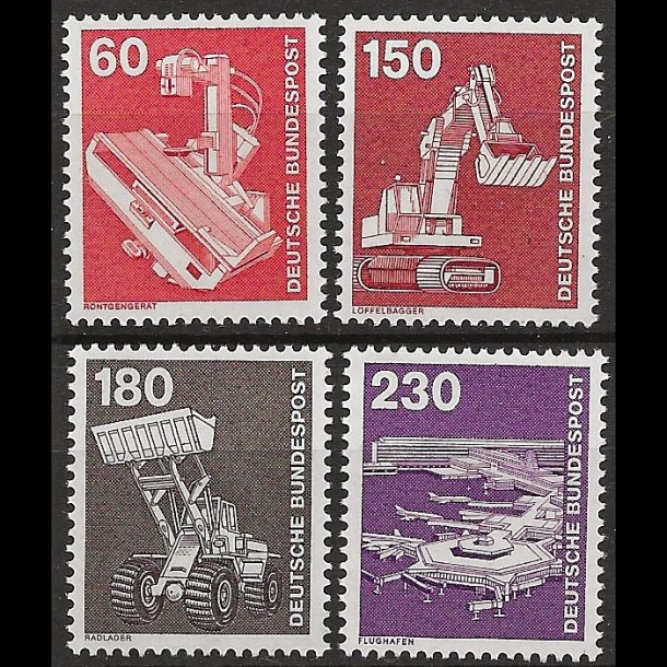 Vesttyskland Tyskland AFA nr. 1943-1947
