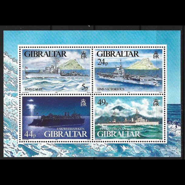 Gibraltar postfrisk AFA 717-720