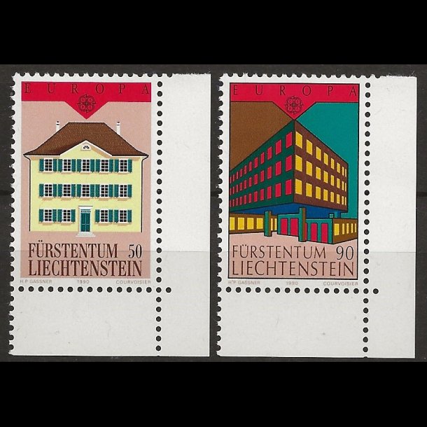 Liechtenstein postfrisk AFA nr. 984-985