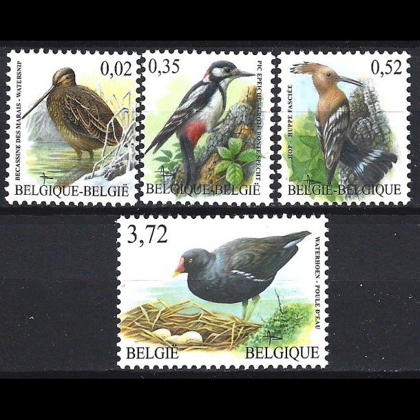 Belgien postfrisk AFA 3223+3260+3261+3270