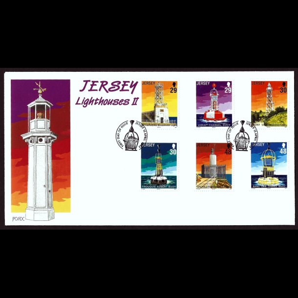 Jersey AFA 1064-1069 FDC