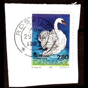 Brevklip m/bystempel Roskilde - 256