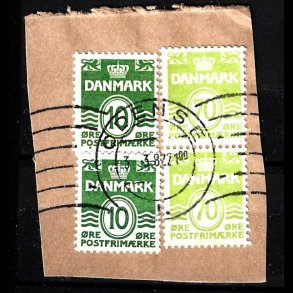 Brevklip m/bystempel Odense - 259