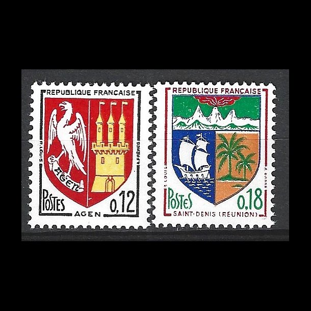 Frankrig postfrisk AFA 1491-1492