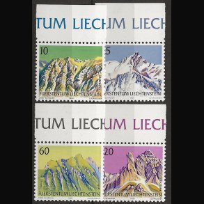Liechtenstein postfrisk AFA nr. 990-993