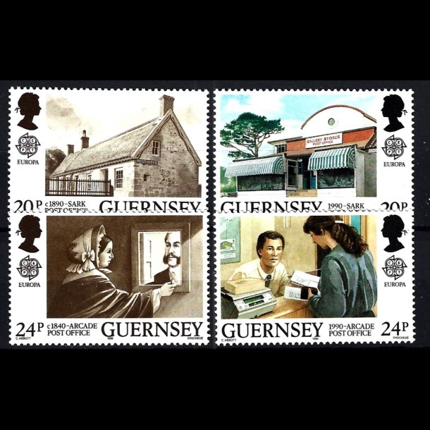 Guernsey postfrisk AFA 479-481