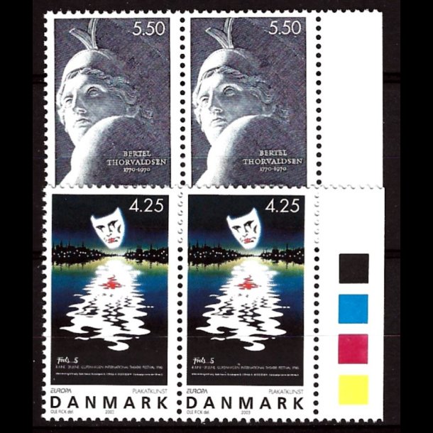 Danmark parstykker postfrisk AFA 1350-1351 s12