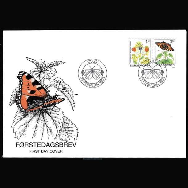 Norge FDC AFA 1115-1116