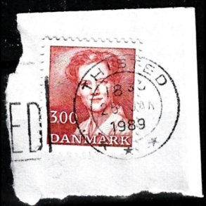 Brevklip m/bystempel Thisted - 262