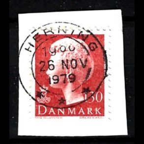 Brevklip m/bystempel Herning - 263