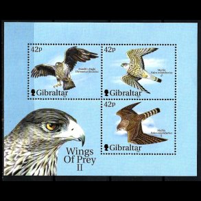 Gibraltar postfrisk AFA 939+941+943 miniark