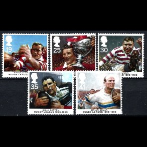 England postfrisk AFA 1752-1756