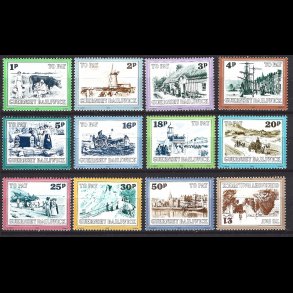 Guernsey postfrisk portom�rker AFA 30-41