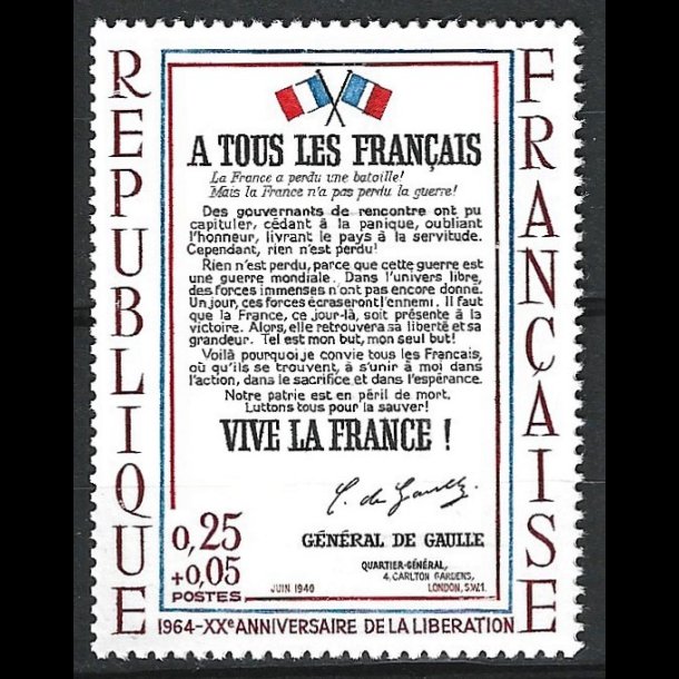 Frankrig postfrisk AFA 1504