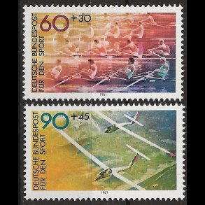 Vesttyskland Tyskland AFA nr. 2037-2038