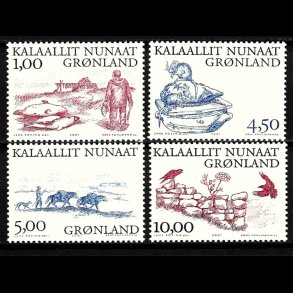 Gr�nland postfrisk AFA 368-371