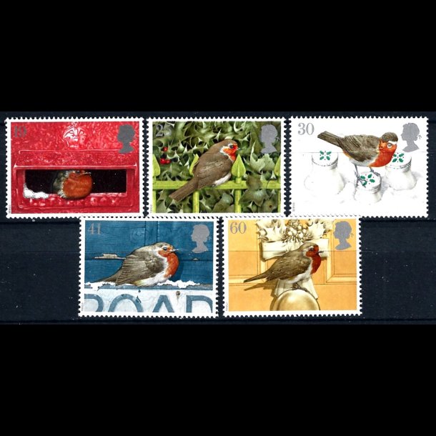 England postfrisk AFA 1757-1761