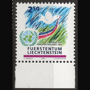 Liechtenstein postfrisk AFA nr. 1001