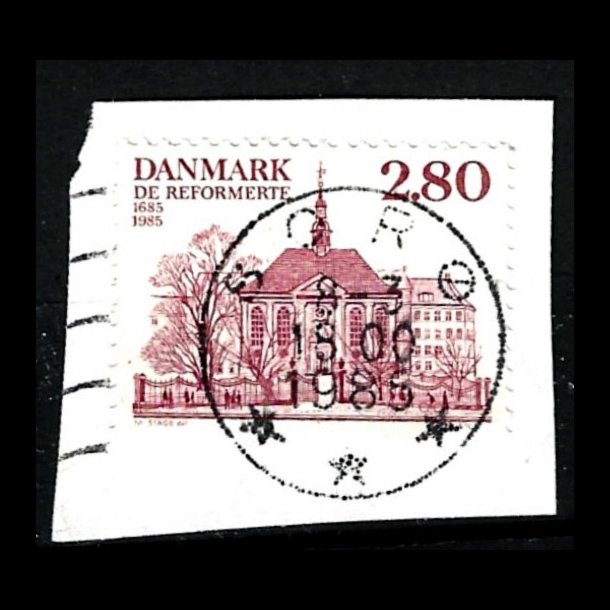 Brevklip m/bystempel Sor - 276