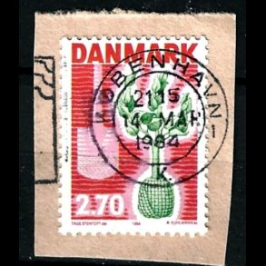 Brevklip m/bystempel K�benhavn - 279