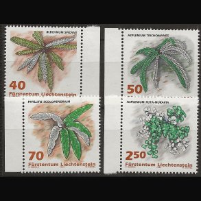 Liechtenstein postfrisk AFA nr. 1036-1039