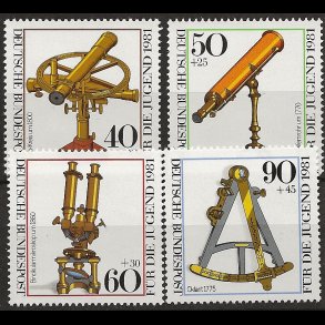 Vesttyskland Tyskland AFA nr. 2033-2036