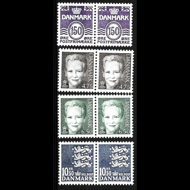 Danmark parstykker postfrisk AFA 1303-1306 s23