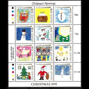 Guernsey postfrisk AFA 522-523