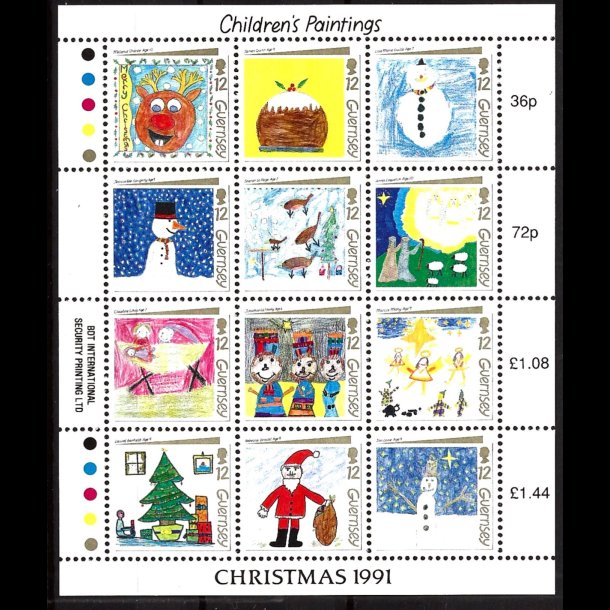 Guernsey postfrisk AFA 522-523