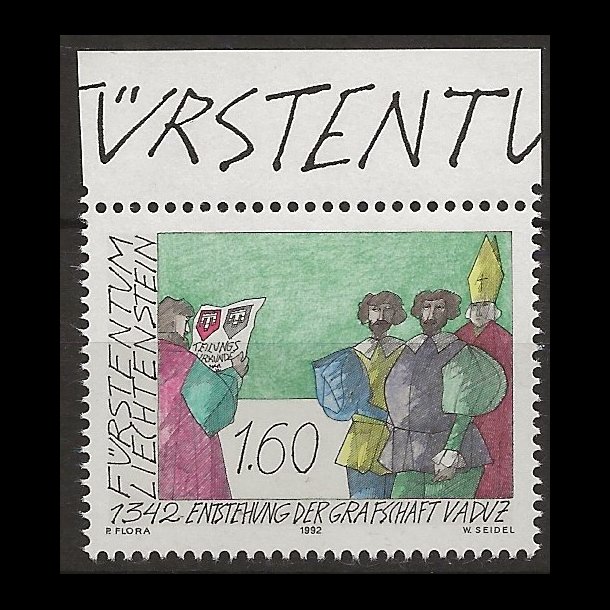 Liechtenstein postfrisk AFA nr. 1035