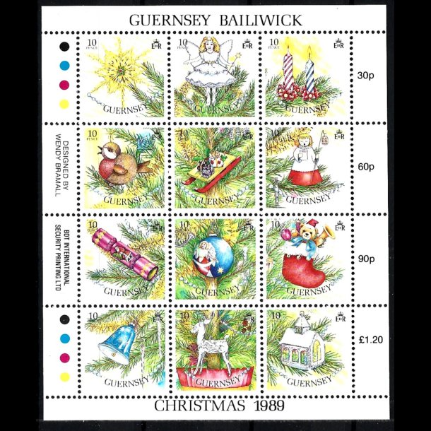 Guernsey postfrisk AFA 460-471