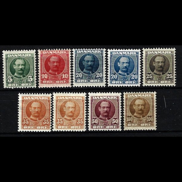 Danmark AFA 54/63 + a komplet s�t postfrisk AFA kr. 3.610,00