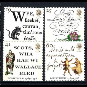 England postfrisk AFA 1762-1765