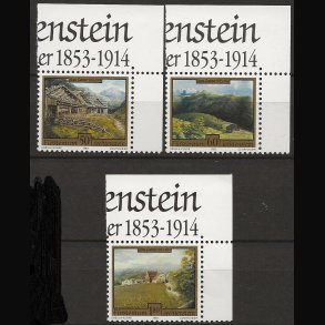 Liechtenstein postfrisk AFA nr. 1047-1049