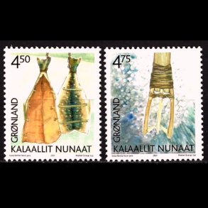 Gr�nland postfrisk AFA 374-375