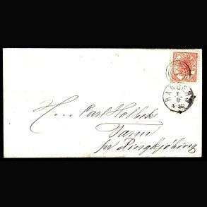 Danmark skillingsbrev AFA 13 uden indhold se billeder