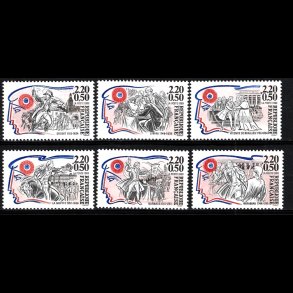 Frankrig postfrisk AFA 2792-2797