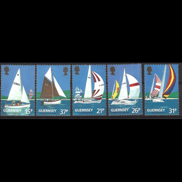 Guernsey postfrisk AFA 517-521