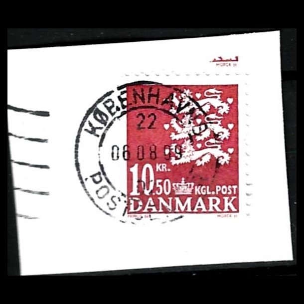 Brevklip m/bystempel Kbenhavn - 291